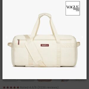 Jenni Cream Travel Duffel Bag
